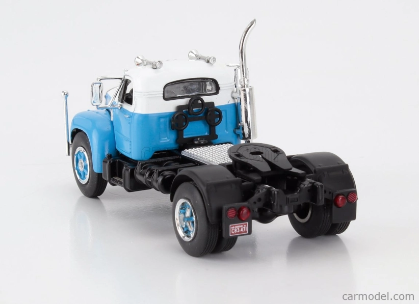 Ixo-models Mack B 61 Tractor Truck 2-assi 1:64 Light Blue White