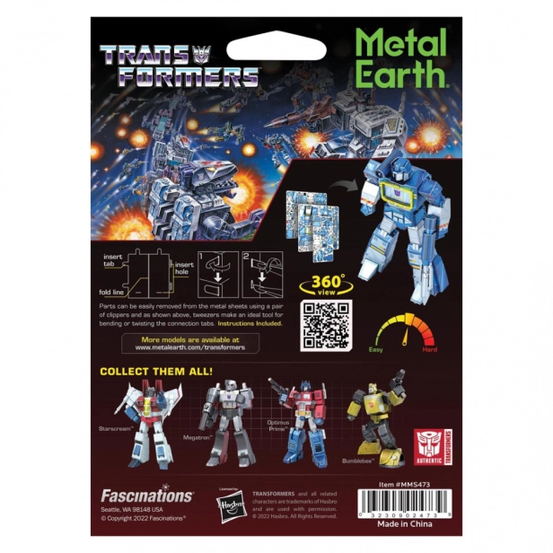Transformers Soundwave Steel Kit