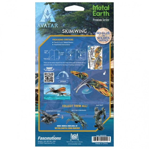 Oceľová stavebnica Avatar Skimwing