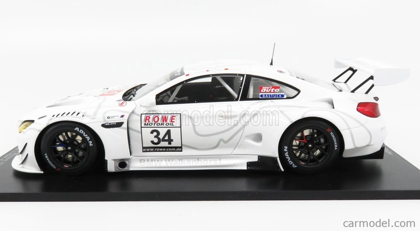 Spark-model BMW 6-series M6 Gt3 Team Walkenhorst Motorsport N 34 Vln Round 9 2018 C.krognes - D.pittard 1:18 Bílá