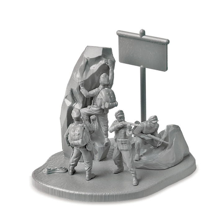 Zvezda figurky - němečtí Gebirgsjäger (1:72)