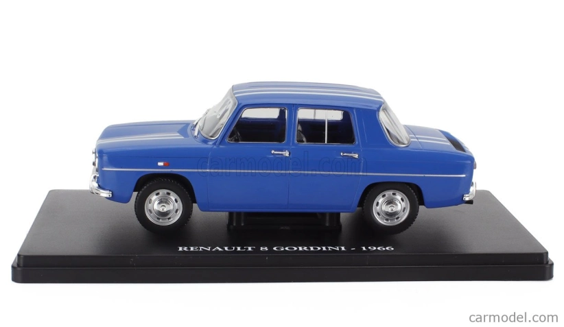 Edicola Renault R8 Gordini 1966 - Con Vetrina - With Showcase 1:24 Blue