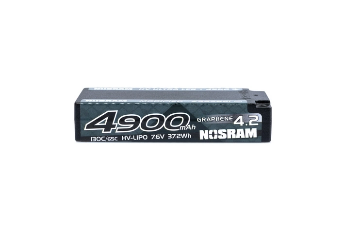 HV Ultra LCG Modified Shorty GRAPHENE-4.2 4900mAh Hardcase aku - 7.6V LiPo - 130C/65C