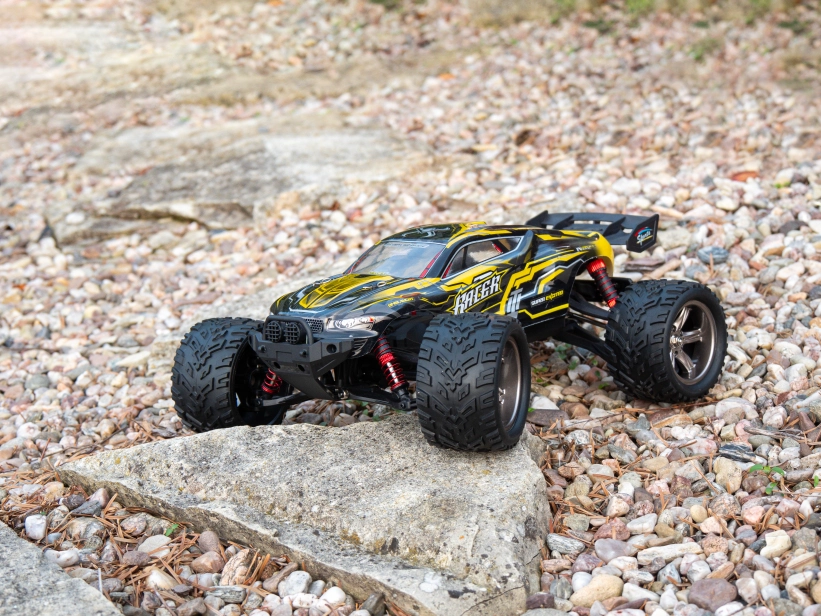 RC auto X9116 Challenger truggy inovovaná verze, žlutá