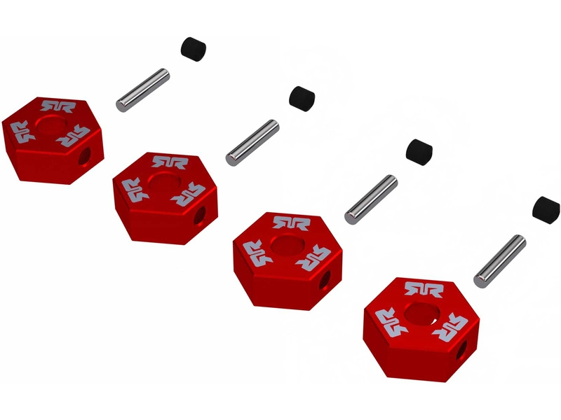 Arrma šestihranný unašeč kola 12mm hliníkový (4)