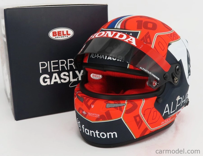 Mini helmet Bell helma F1 At02 Honda Ra620h Team Alpha Tauri N 10 1:2