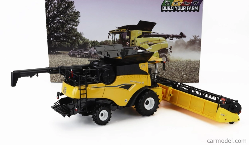 Britains New holland Combine Cr9.90 Mietitrebbia Gommata 2020 1:32 žltá čierna