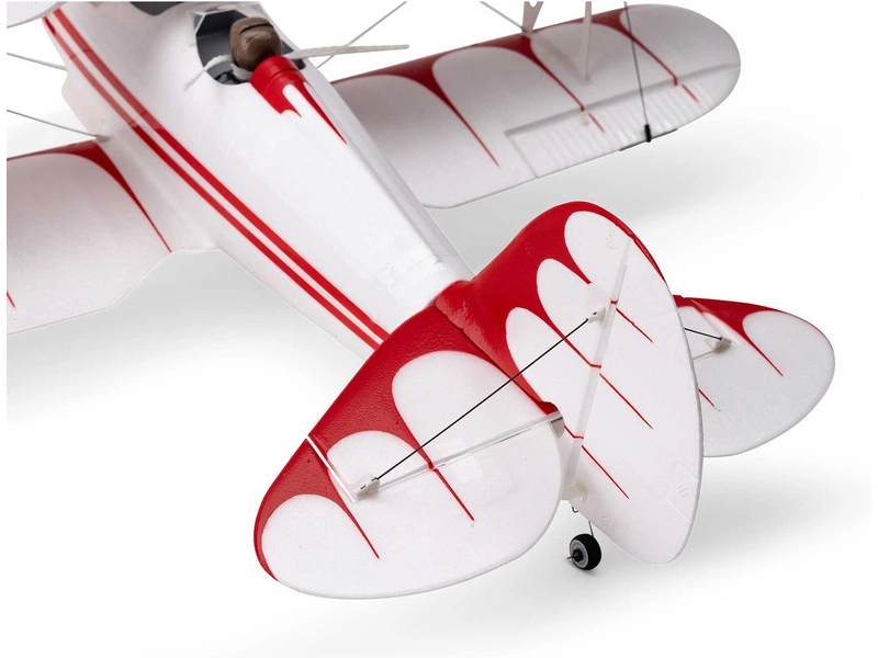 RC letadlo E-flite Waco 0.55m SAFE Select BNF Basic bílé
