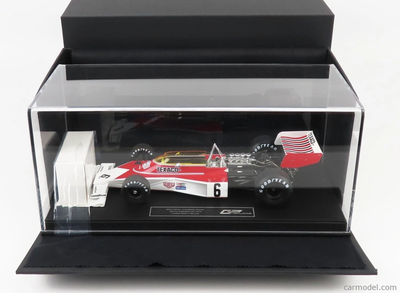 Gp-repliky Mclaren F1 M23 Ford Texaco N 6 Winner Argentina Gp 1974 Danny Hulme 1:18 Červená biela