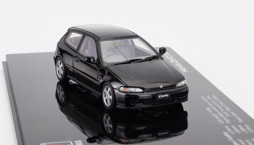 Lcd-model Honda Civic Sir Ii Eg6 Vtec 1993 1:43 Black