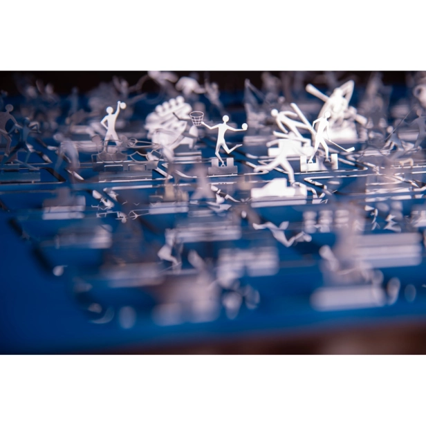 Oceľová stavebnica 99 olympijských športov