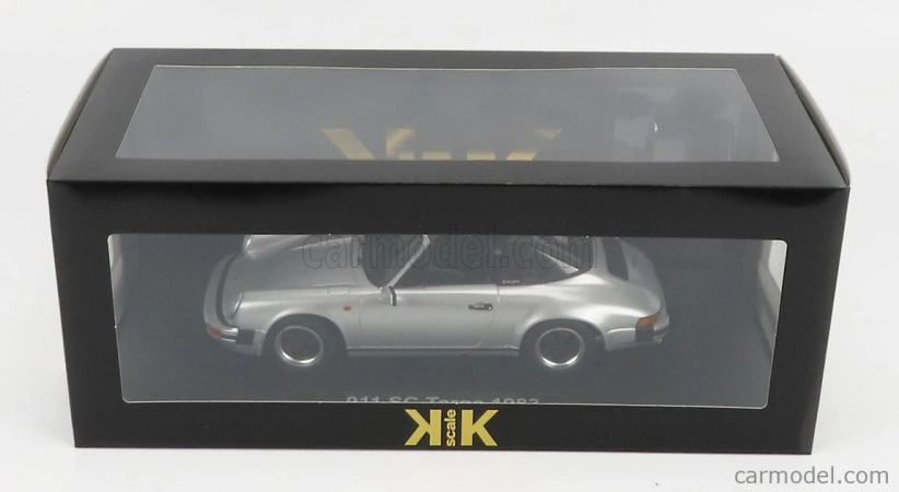 Kk-scale Porsche 911 Sc Targa 1983 - With Extra Hard-top 1:18 Silver