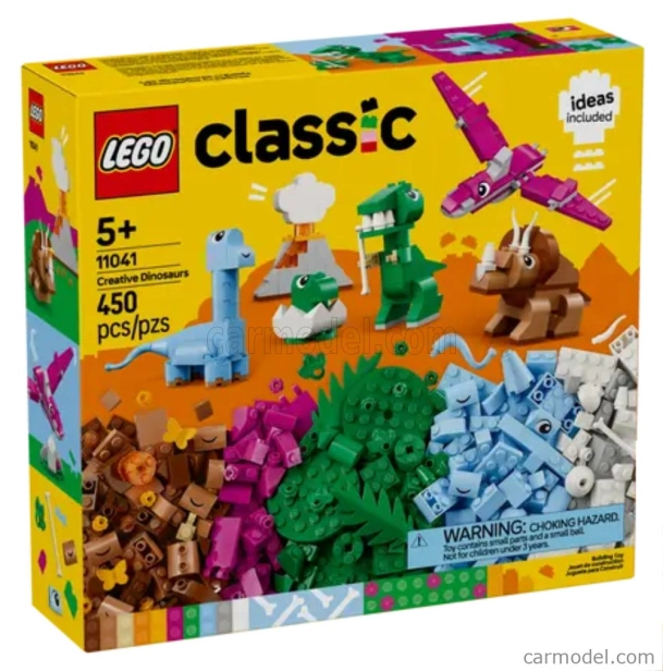 Lego príslušenstvo Lego Classic - Kreatívni dinosauri - 450 Pezzi - 450 ks Rôzne