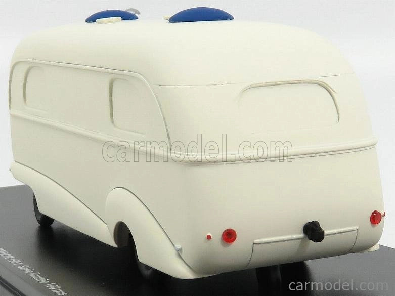 Perfex Trailer Caravan Assomption 1951 1:43 Bílá