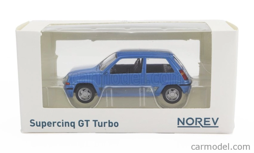 Norev Renault R5 Supercinque Gt Turbo Phase Ii 1988 1:43 Blue