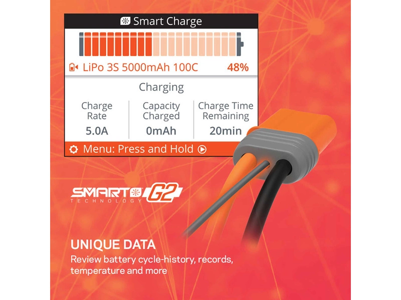 Spektrum Smart Powerstage G2 Air 3S 2200mAh IC3, nabíjačka S155