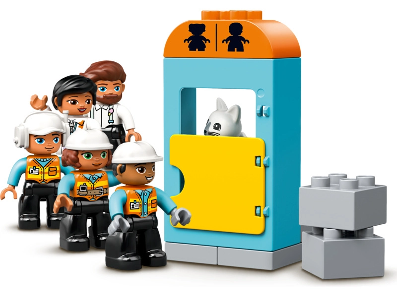 LEGO DUPLO – Stavba s vežovým žeriavom