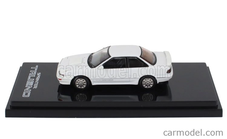 Model zapaľovania Toyota Sprinter Trueno Gt-z (ae92) 1989 1:64 Biela