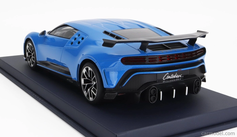 Looksmart Bugatti Centodieci Production Version 2023 1:18 Agile Blue
