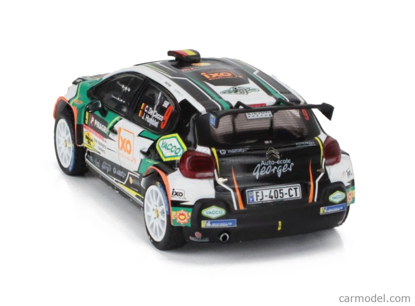 Ixo-models Citroen C3 Rally2 Team Ecurie Hesbaye N 9 Rally Wallonien 2024 Cedric De Cecco - Jerome Humblet 1:43 Rôzne