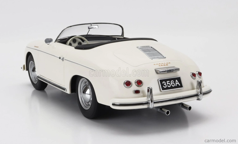 Porsche 356a Speedster 1955 v mierke 1:12 biely