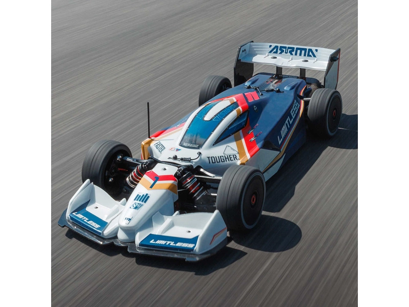 Arrma Limitless 8S BLX 1:7 4WD AVC RTR červená/čierna