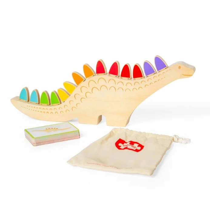 Bigjigs Toys Drevená triediaca hra Dinosaurus