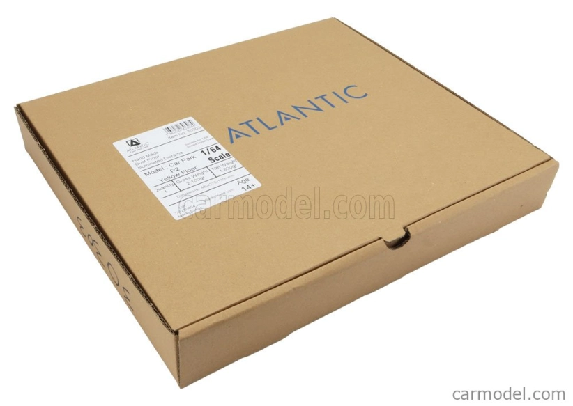 Atlantic Vetrina display box Diorama Parcheggio Secondo Piano - Parking P2 Yellow Floor - Cars Not Included - Lungh.lenght Cm 43.0 X Largh.width Cm 25.0 X Alt.height Cm 14.0 1:64 Různé