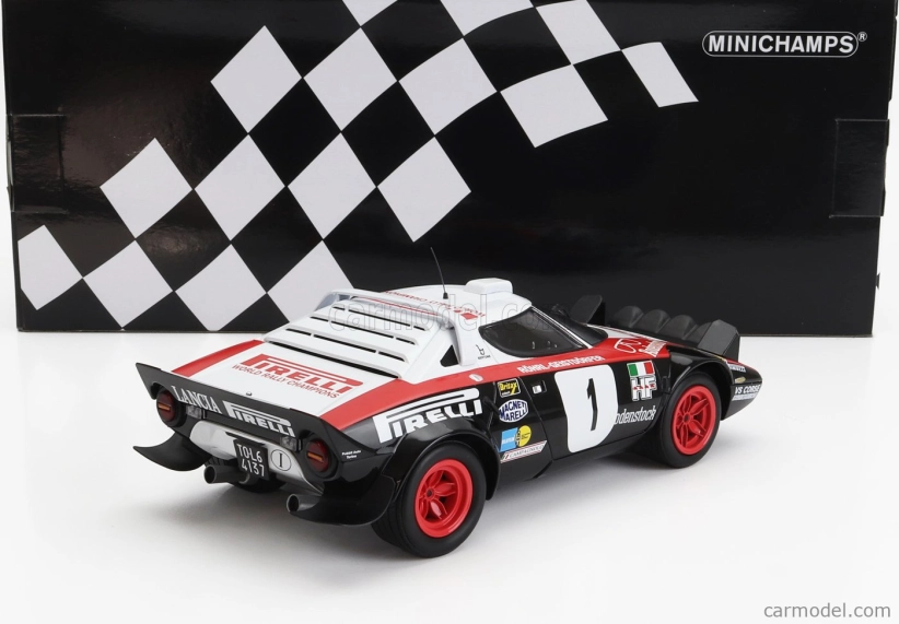Minichamps Lancia Stratos Hf Pirelli (night Version) N 1 1:18
