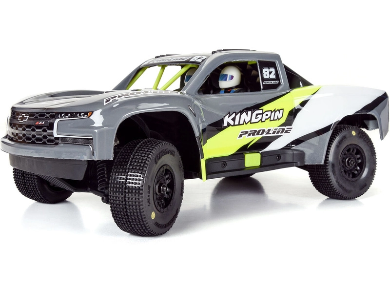 Pro-Line kolo 1:16, pneu King Pin, disk černý H12mm (4): Mojave Grom