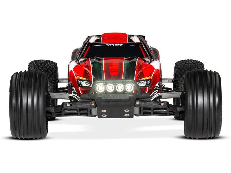 RC auto Traxxas Rustler 1:10 RTR s LED osvětlením, zelená