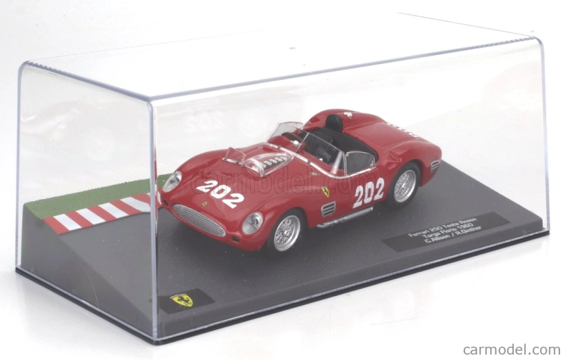 Edicola Ferrari 250tr Spider N 202 Targa Florio 1960 Cliff Allison - Richie Ginther 1:43 Červená