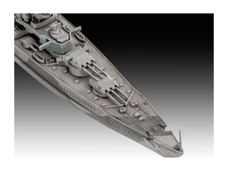Revell Battleship Gneisenau (1:1200) (štartovacia súprava)