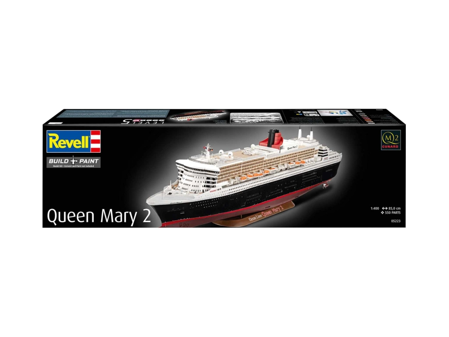 Plastic ModelKit loď 05223 - Queen Mary 2 (1:400)