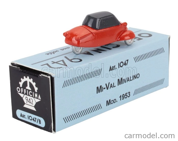 Officina-942 Mi-val Mivalino 1953 1:76 Červená Černá