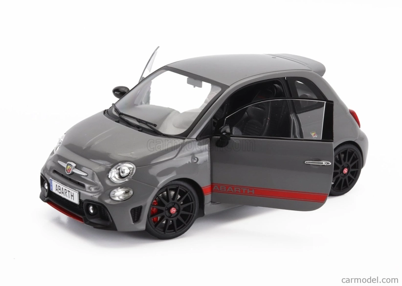 Solido Fiat Nuova 500 Abarth 595 Xsr Edition 2022 1:18 Šedá Červená