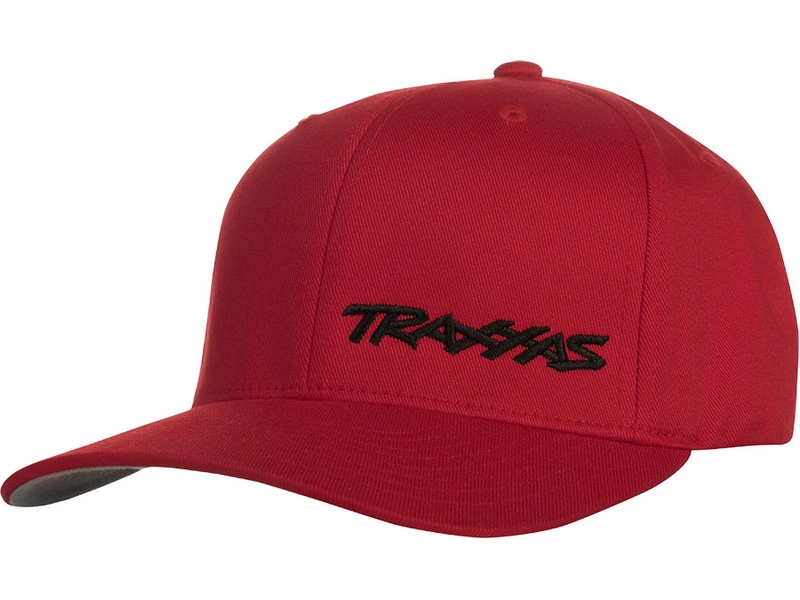 Traxxas čiapka flexfit červená