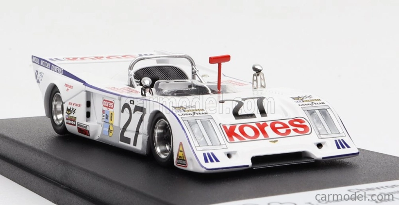 Trofeu Chevron B31 Bdg Team Kores Racing N 27 24h Le Mans 1978 T.charnell - R.smith - F.alliot - R.jones 1:43 Biela
