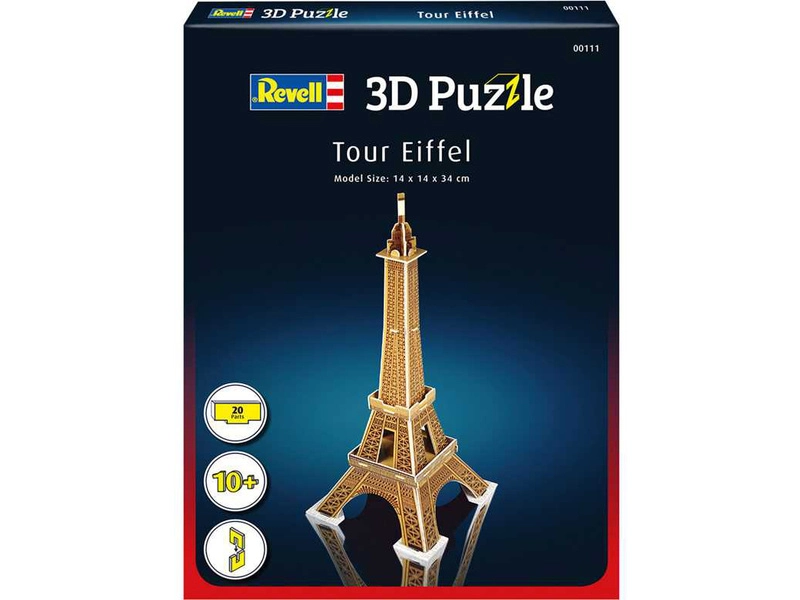 Revell 3D puzzle – Eiffelova veža (34 cm)