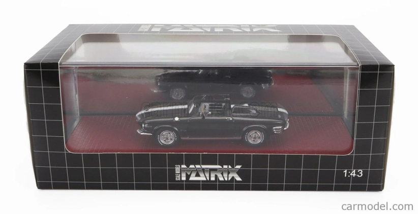 Modely v mierke Matrix Chevrolet Corvair Super Spider Xp-785 Concept 1962 1:43 čierna