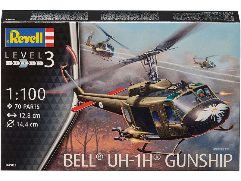 Revell Bell UH-1H Gunship (1:100)