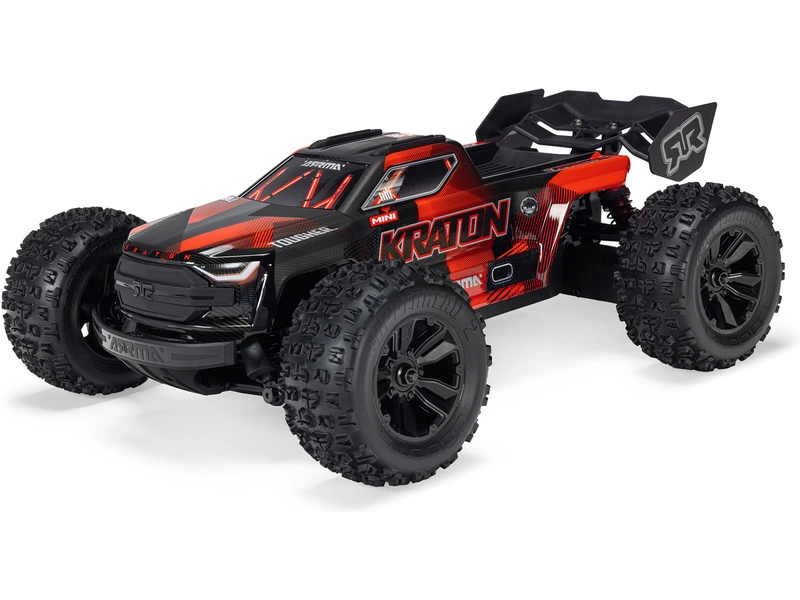 Arrma Mini Kraton 3S DSC BLX 1:16 4WD RTR Basic černá/červená