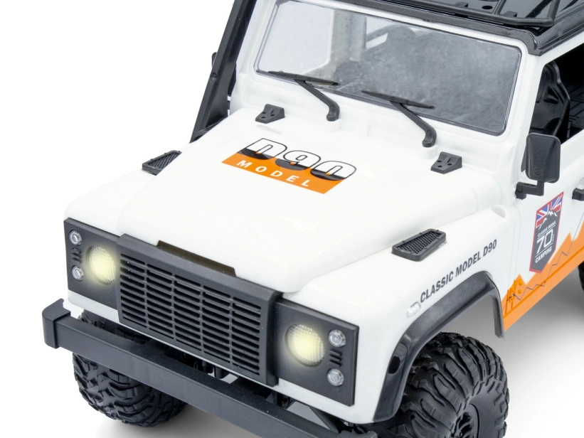 RC auto Land Rover Trail V2 1/12 RTR 4WD, biele + náhradná batéria | RCprofi.sk
