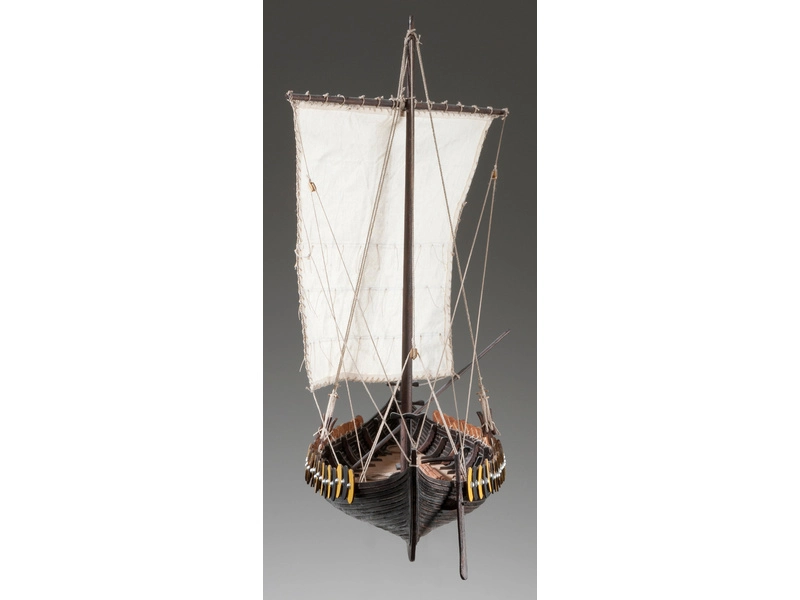 Dušek vikingská loď Gokstad 1:35 kit