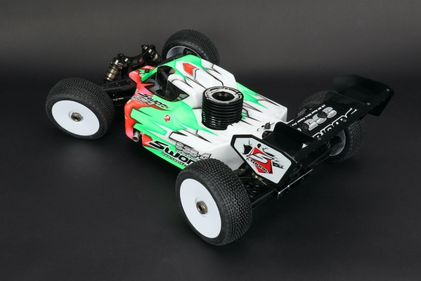 SWORKz S35-4 1/8 PRO 4WD Off-Road Racing Buggy stavebnice + MS 2022 konverzní sada