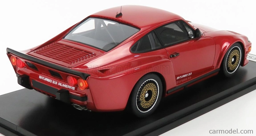 Kess-model Porsche 911 930 Biturbo 3.3 Almeras 1993 1:18 Červená