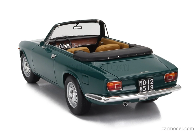 Mitica Alfa romeo Giulia 1600 Gtc Cabriolet Otvorené 1964 - Interiér Cinghiale 1:18 Verde Pino 216 - Zelená