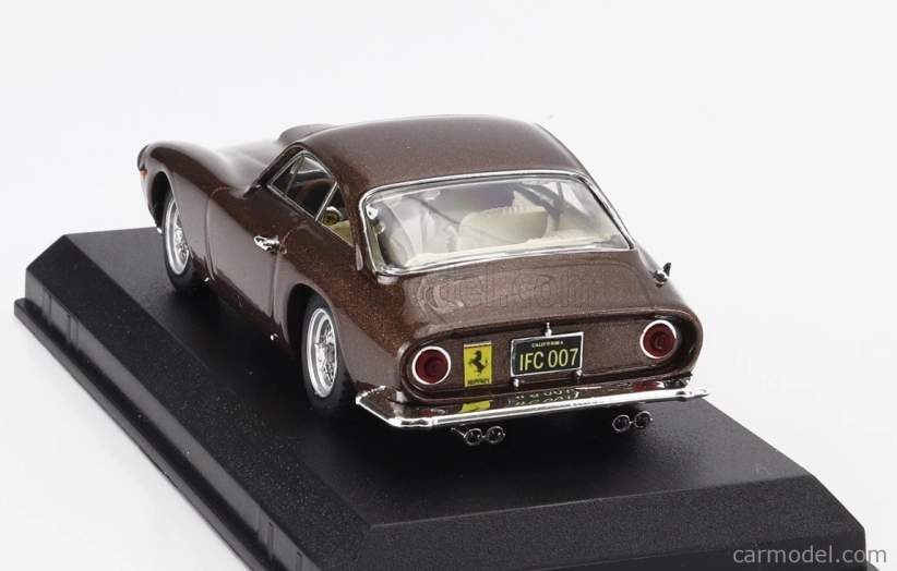 Best-model Ferrari 250 Gt Lusso S/n4891gt Coupe 1963 - Personal Car Steve Mcqueen 1:43 Brown Met