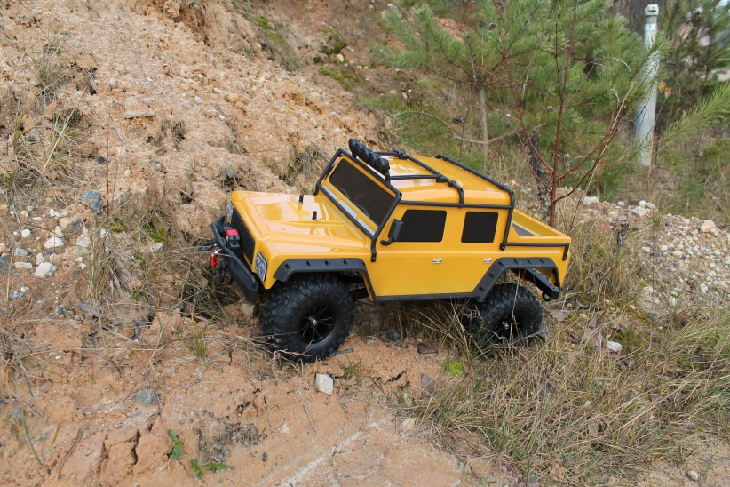 RC auto DF-4J XXL Special Edition II, žlutá