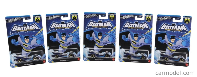 Mattel hot wheels Batman Set Assortment 24 Batman Cars Pieces 1:64 Různé